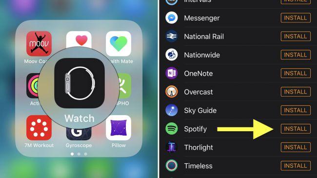 WatchOS'a Spotify Yüklemek