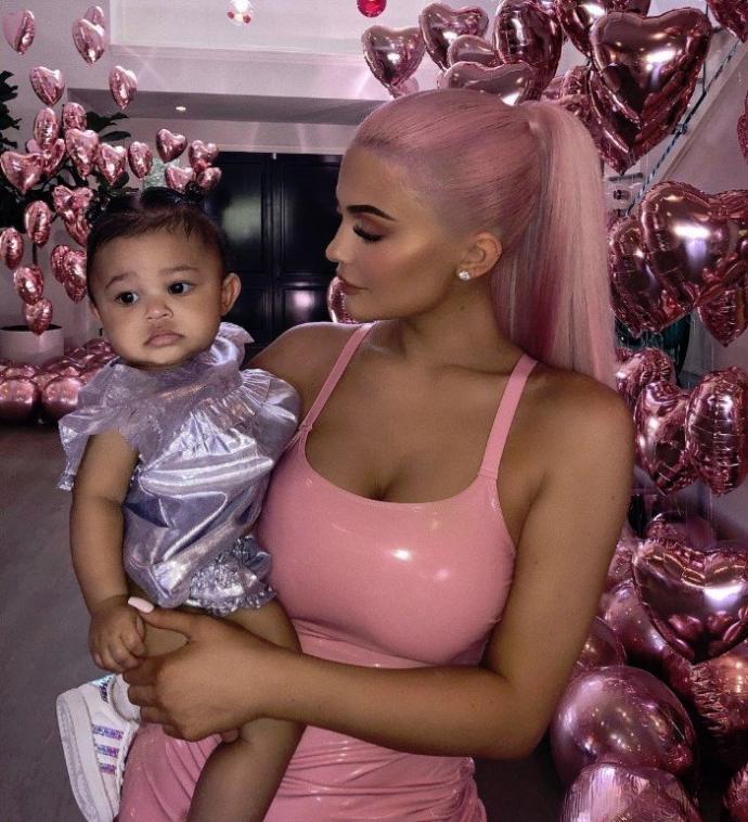 Kylie Jenner ve kızı Stormi
