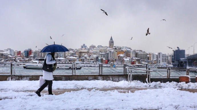 İstanbul İçin 'Kar' Uyarısı Yapıldı