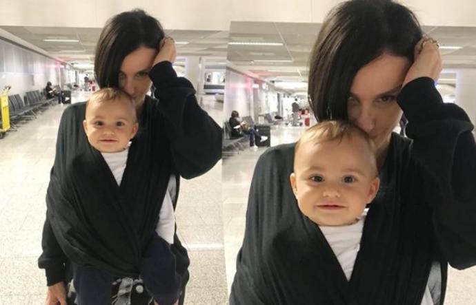 Gülşen ve eşi Ozan Çolakoğlu'ndan olan oğlu Azur Benan