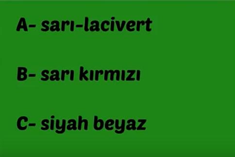 ''Hangi Futbolcusun?'' Testi