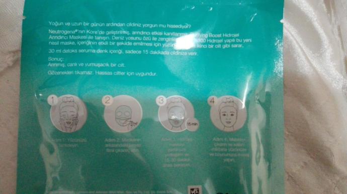 NEUTROGENA HYDROGEL MASKE