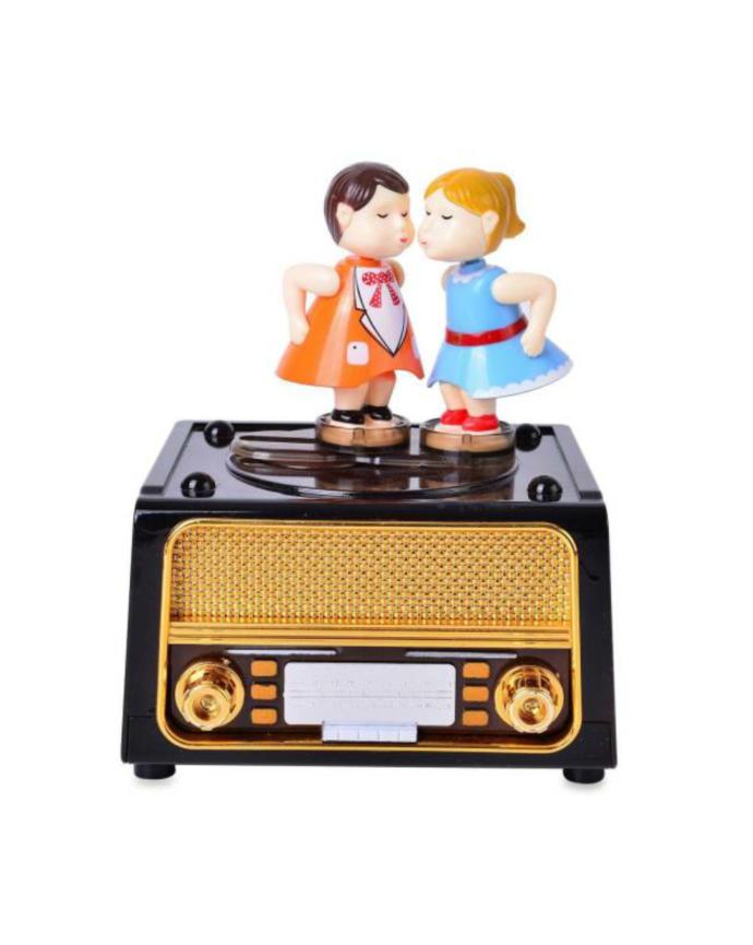 Antika Kurmalı Müzik Kutusu