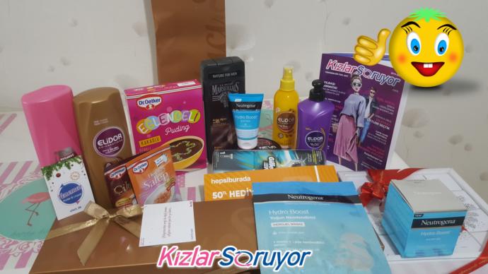 Kizlarsoruyor'un Yılbaşı Hediye Paketi Elime Ulaştı!