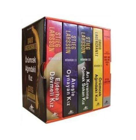 Ejderha Dövmeli Kız Millenium Serisi 5 kitap
