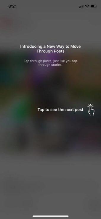 Instagram Paylaşımlarını Artık Yatay Şekilde Göreceksiniz!