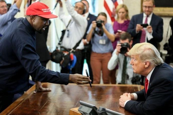 Kanye West ve Donald Trump