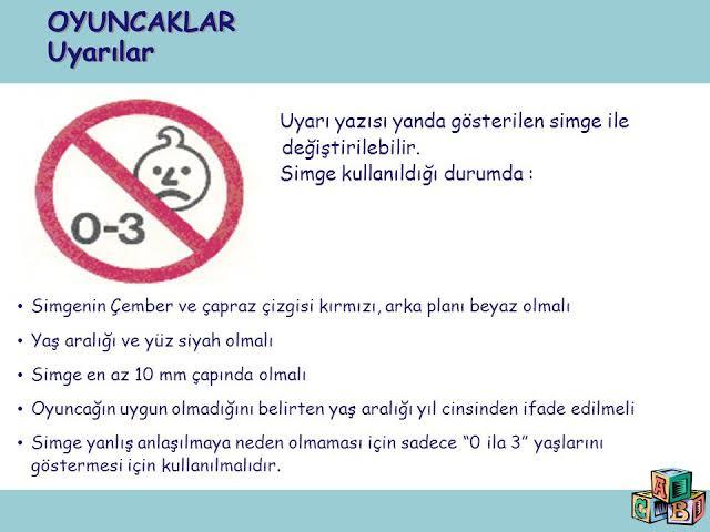 Uyarılar her zaman önemlidir.