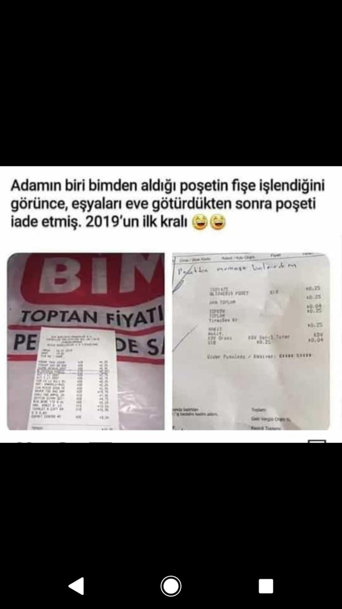 Gündem Olan "Ücretli Poşet" Uygulamasına Mizahi Bir Yaklaşım!