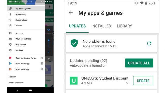 Android Uygulama Güncelleme