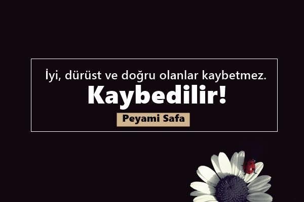 Ne kadar doğru bir söz.