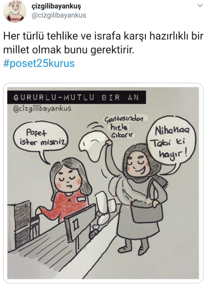 Gündemimiz Poşet: Twitter Kullanıcılarının Poşetle İmtihanı!