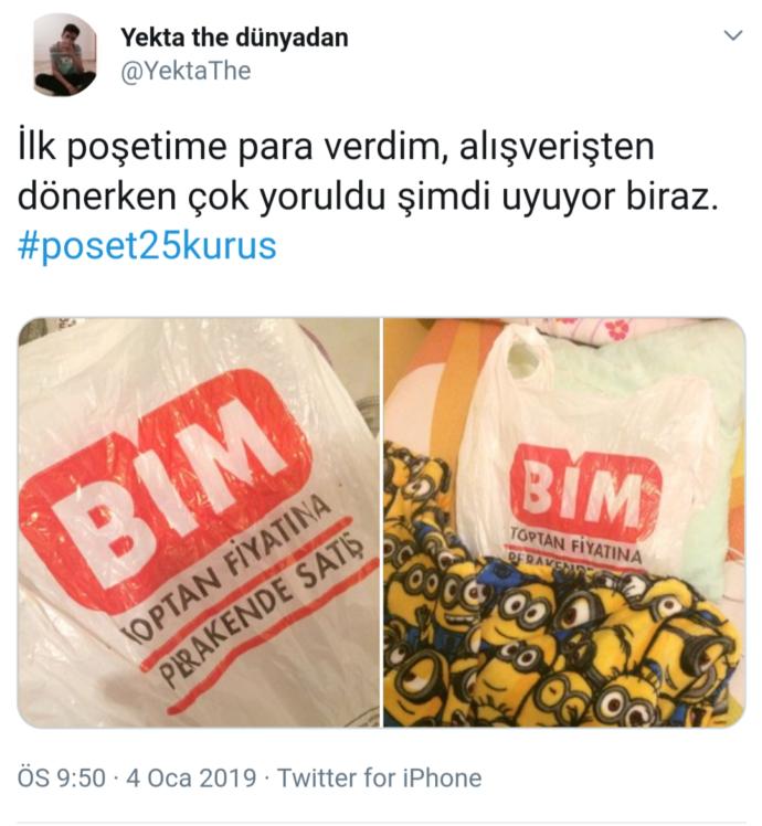 Gündemimiz Poşet: Twitter Kullanıcılarının Poşetle İmtihanı!