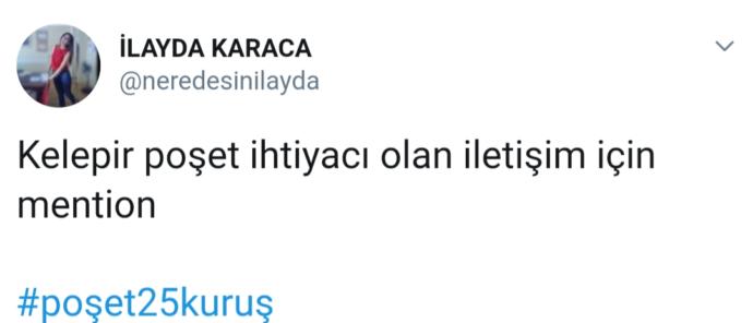 Gündemimiz Poşet: Twitter Kullanıcılarının Poşetle İmtihanı!