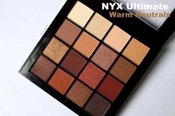 Ateş Burçları - Nyx Ultimate Shadow Palette Ombre
