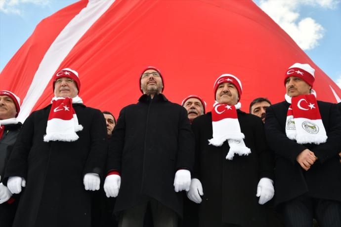 Sarıkamış Şehitleri Anısına Yapılan Türkiye'nin En Büyük Heykelleri Açıldı