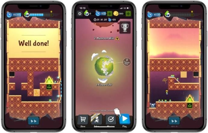 Küçük Dostlarımız Akıllı Telefonlara Geliyor: Lemmings
