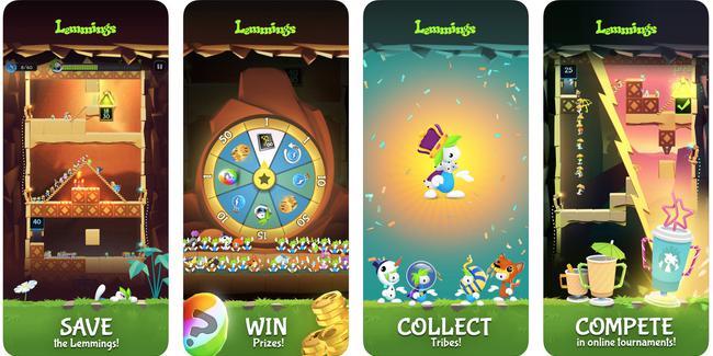 Küçük Dostlarımız Akıllı Telefonlara Geliyor: Lemmings