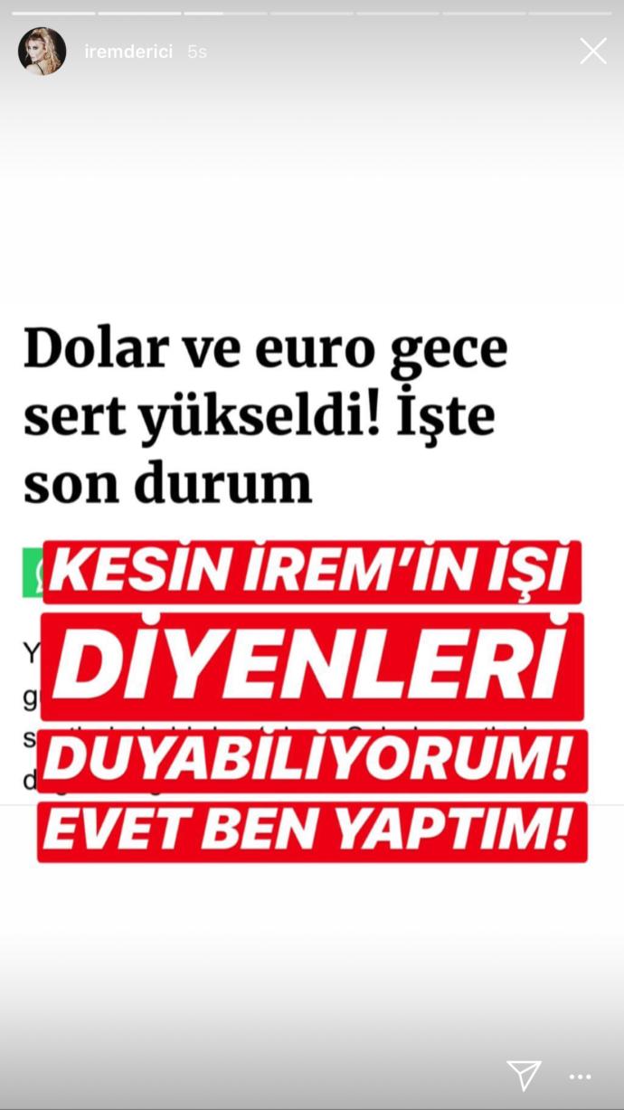 İrem Derici'den İsyan!