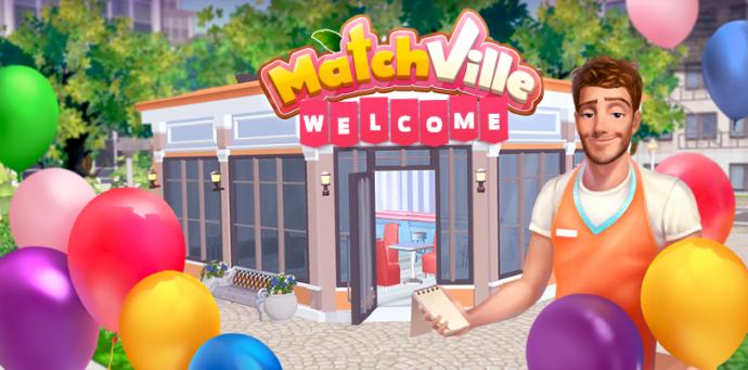 Candy Crush Türünde Kafe Tadında Bir Oyun: Matchville - Match 3 Puzzle