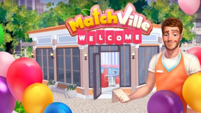 Candy Crush Türünde Kafe Tadında Bir Oyun: Matchville - Match 3 Puzzle