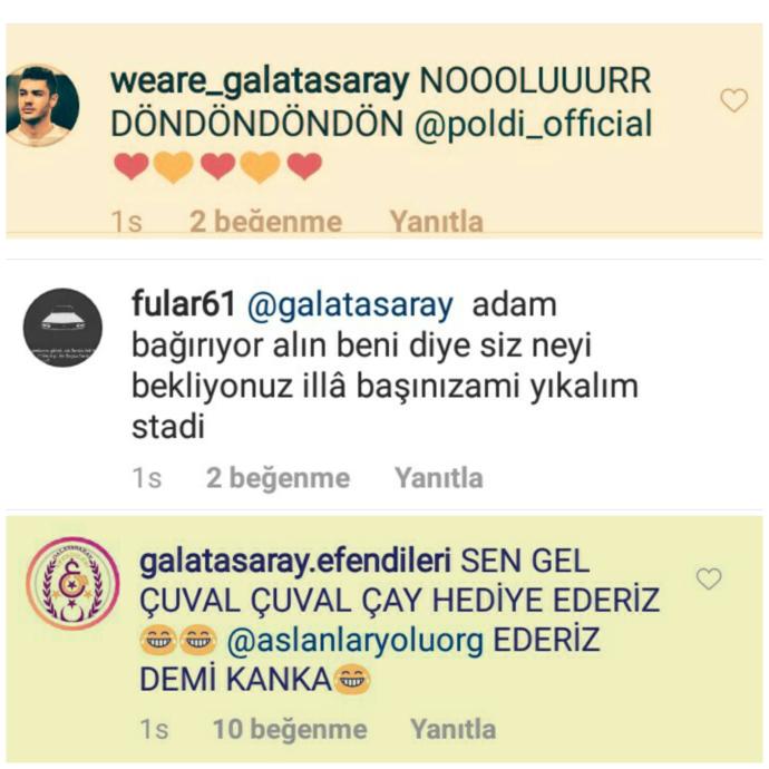 Podolski Sinyal Çaktı, Galatasaray Taraftarı Çıldırdı: Instagramda Bekliyorum Diyen Poldiye Yapılan Eğlenceli Yorumlar