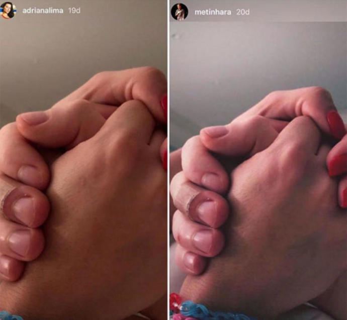 Metin Hara ve Adriana Lima'dan Ortak Paylaşım