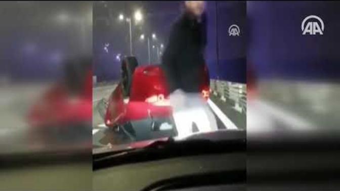 Makas Atarken Takla Attı!