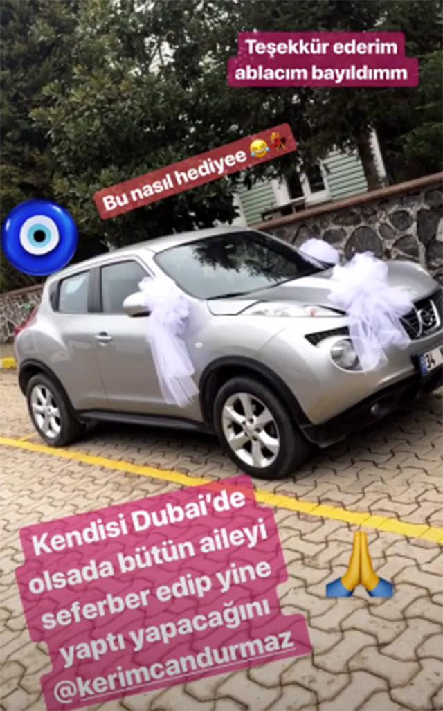 Kerimcan'dan Ablası Serap Akbudak'a Büyük Sürpriz