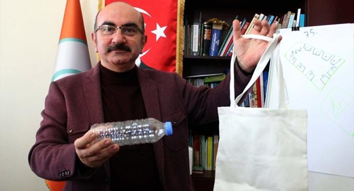 Pet Şişe Getirene Bez Torba Hediye