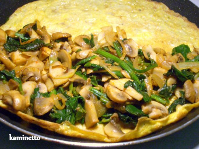 Kahvaltıların Sultanı Mantarlı Omlet Tarifi!