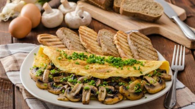 Kahvaltıların Sultanı Mantarlı Omlet Tarifi!