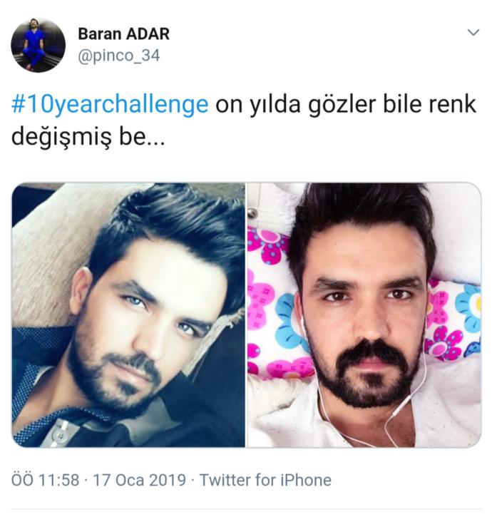 #10YearChallenge Akımına Ben de Kayıtsız Kalamadım, Haydi Kapışma Başlasın!