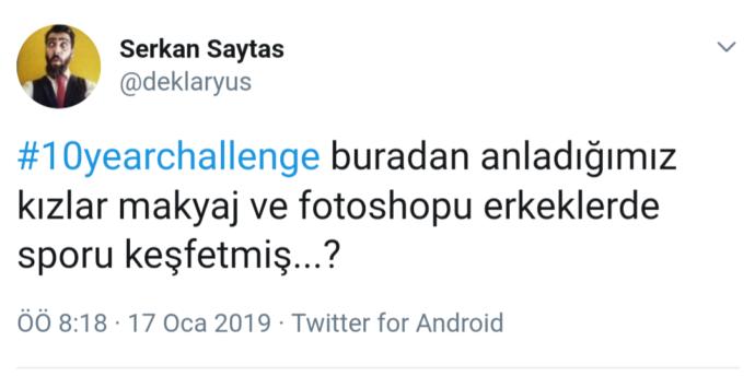 #10YearChallenge Akımına Ben de Kayıtsız Kalamadım, Haydi Kapışma Başlasın!