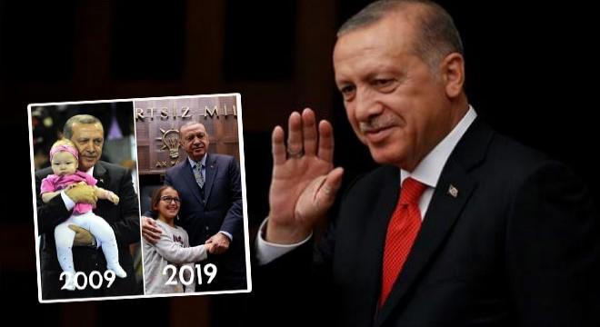 AK Parti'den Erdoğan'lı '10YearsChallenge' Paylaşımı
