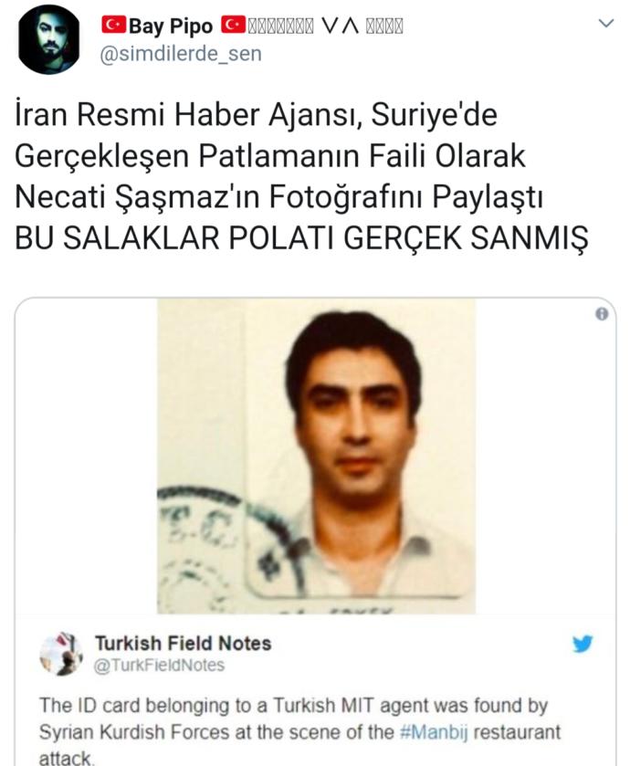 İran Press Münbiç Saldırısı Faili Polat Alemdar Dedi, Twitter Yıkıldı! Peki Buna Twitter Alemi Ne Dedi?