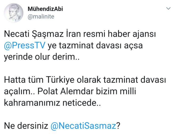 İran Press Münbiç Saldırısı Faili Polat Alemdar Dedi, Twitter Yıkıldı! Peki Buna Twitter Alemi Ne Dedi?