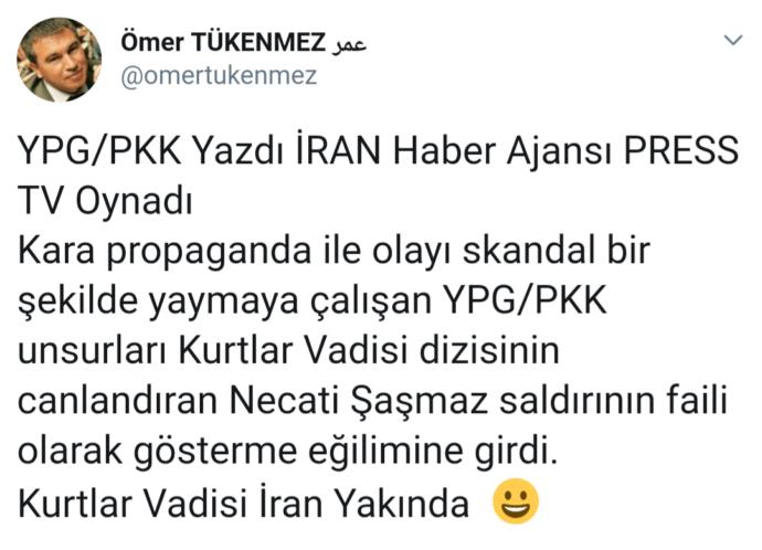 İran Press Münbiç Saldırısı Faili Polat Alemdar Dedi, Twitter Yıkıldı! Peki Buna Twitter Alemi Ne Dedi?