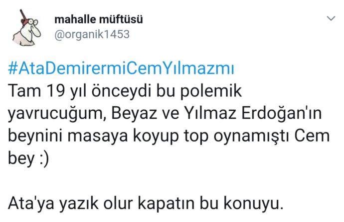 Yeni Kuşağın Twitter'daki Nostaljik Tartışması: #AtaDemirermiCemYılmazmı