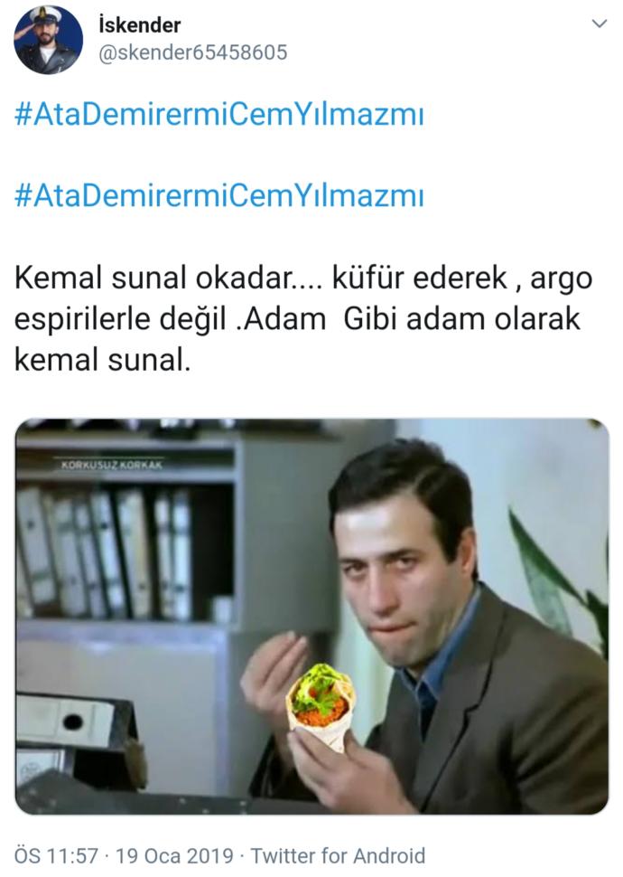 Yeni Kuşağın Twitter'daki Nostaljik Tartışması: #AtaDemirermiCemYılmazmı