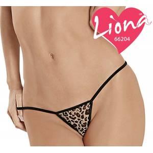 Li̇ona bayan kadın leopar desen seksi̇ fantezi̇ eroti̇k i̇ç gi̇yi̇m desenli̇ tanga külot g-stri̇ng çamaşırı