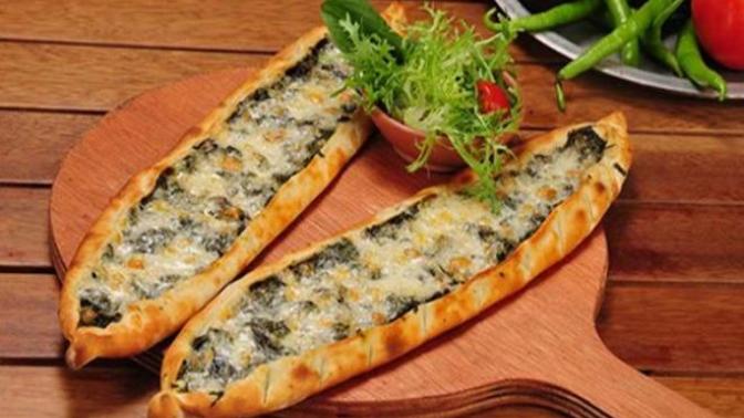 Ispanaklı Peynirli Pide Tarifi