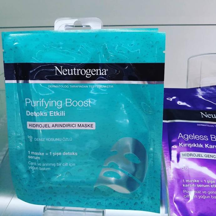 Neutrogena detox etkili hidrojel maske