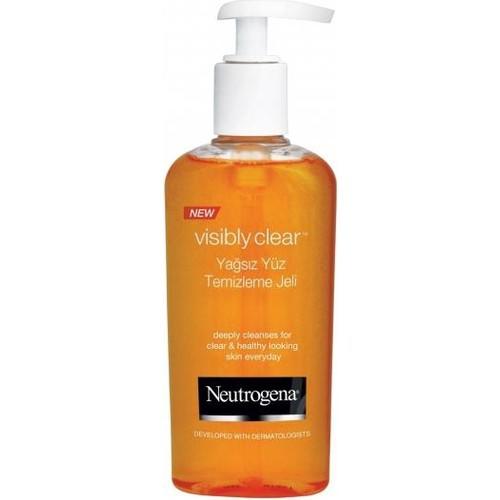 Neutrogena yağsız yüz temizleme jeli