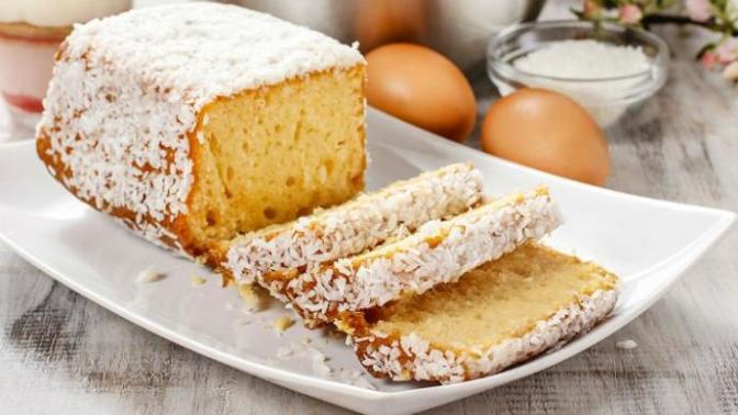 Kahve/Çay Yanına Enfes Gider: Mis Gibi Kokusuyla “Hindistan Cevizli Kek”