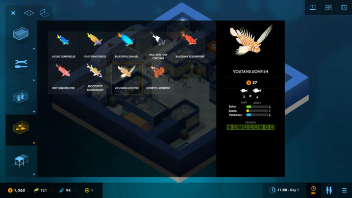 Akvaryum Merkezi Yönetme Simülasyonu: Megaquarium