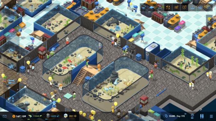 Akvaryum Merkezi Yönetme Simülasyonu: Megaquarium