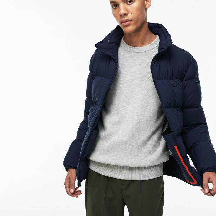 LACOSTE ERKEK LACİVERT KAPİTONE MONT