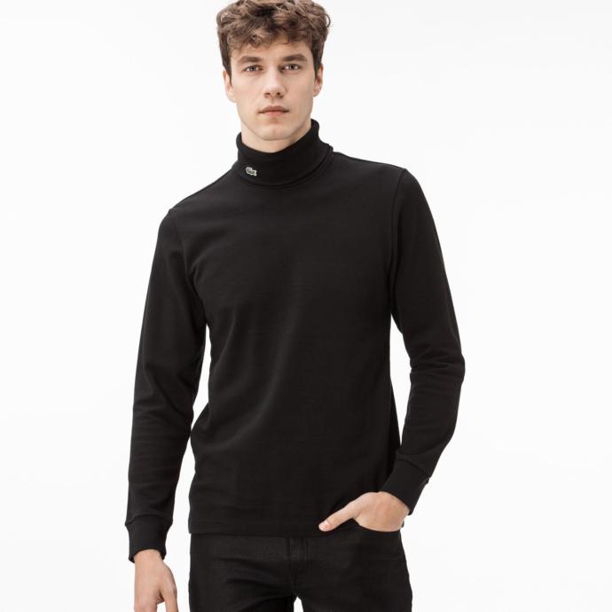 LACOSTE ERKEK SİYAH T-SHİRT