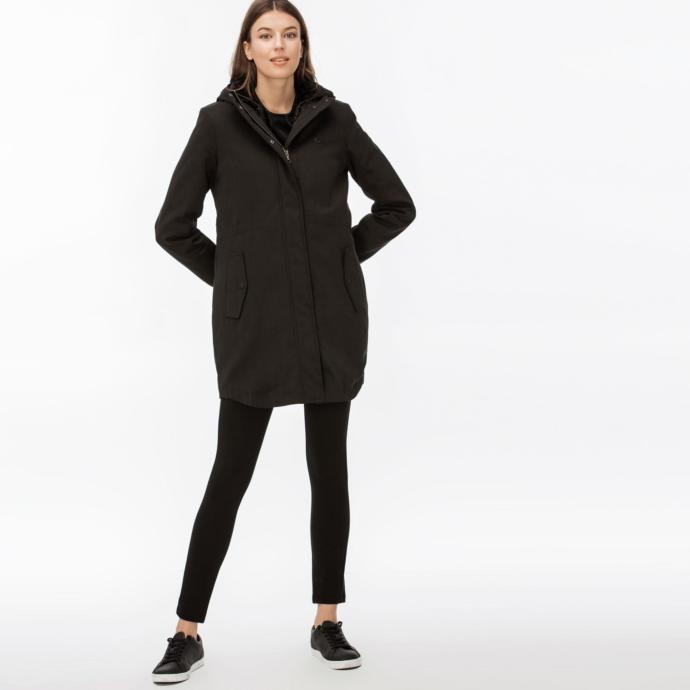 LACOSTE KADIN SİYAH MONT